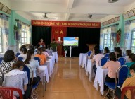 Trường MN Đại Đồng tổ chức tập huấn công tác phòng cháy, chữa cháy
